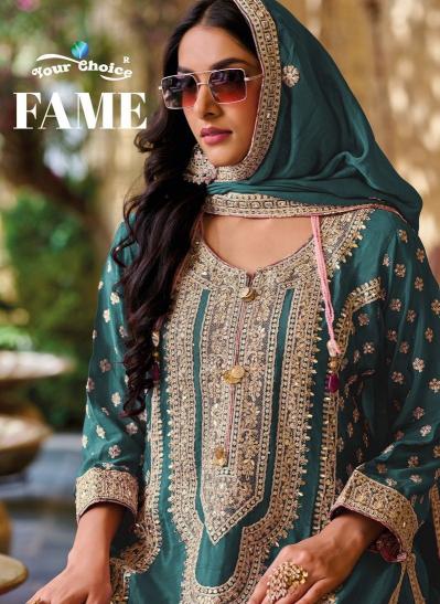 your choice fame readymade pakistani style 3pc set 