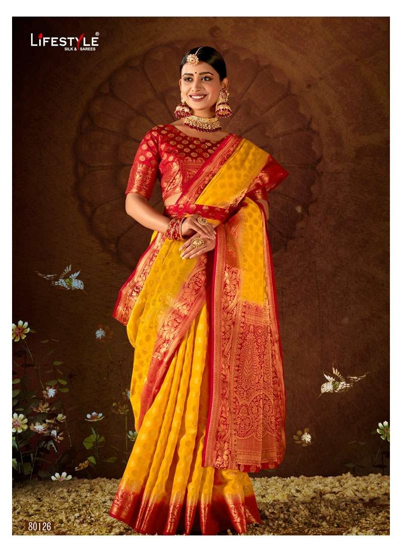 Lt Fabrics Sadhna Exclusive Fancy Daily To Wear Branded Saree Wholesaler