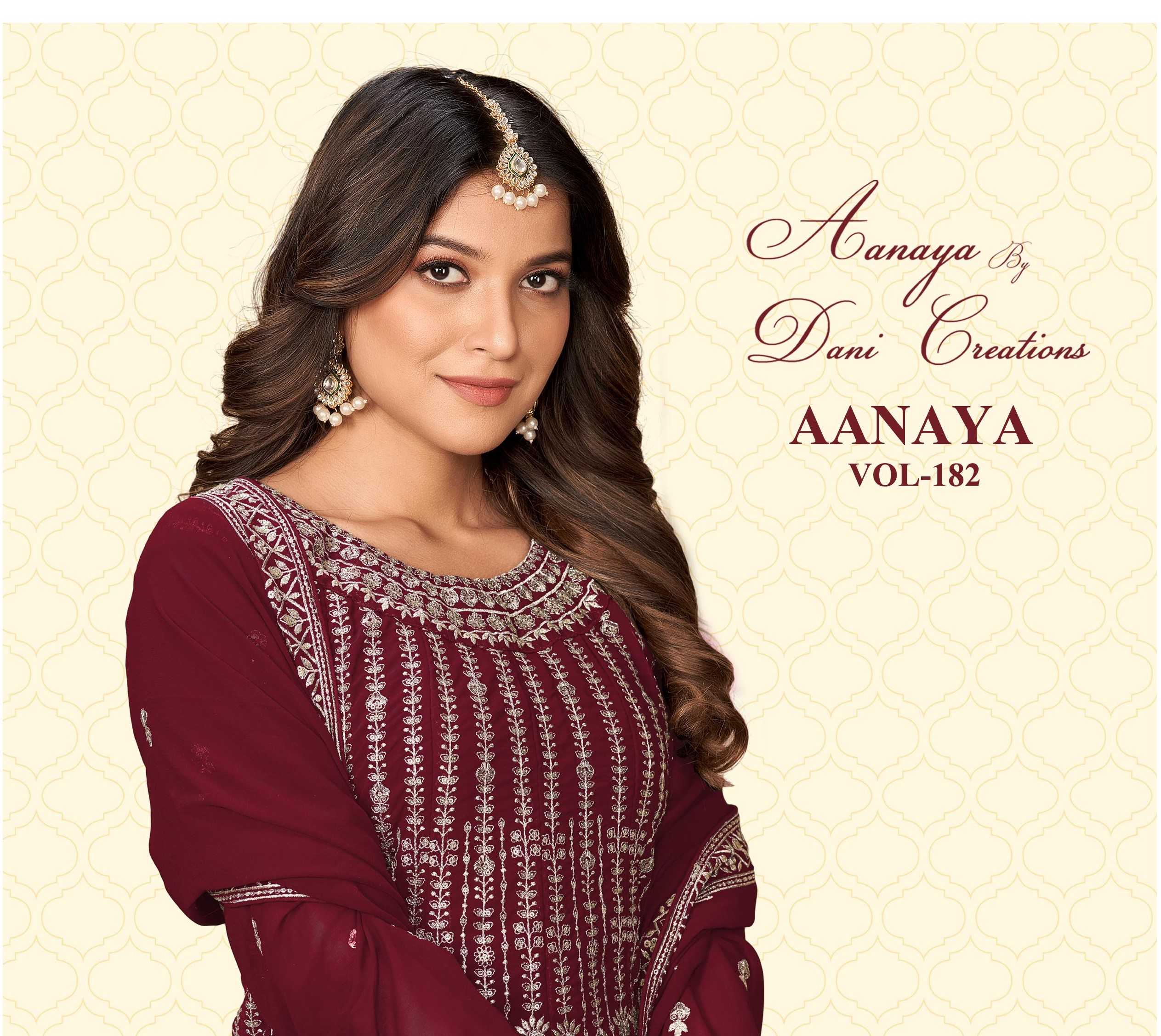 anjubaa aanaya vol 183 designer sharara style unstitch salwar kameez