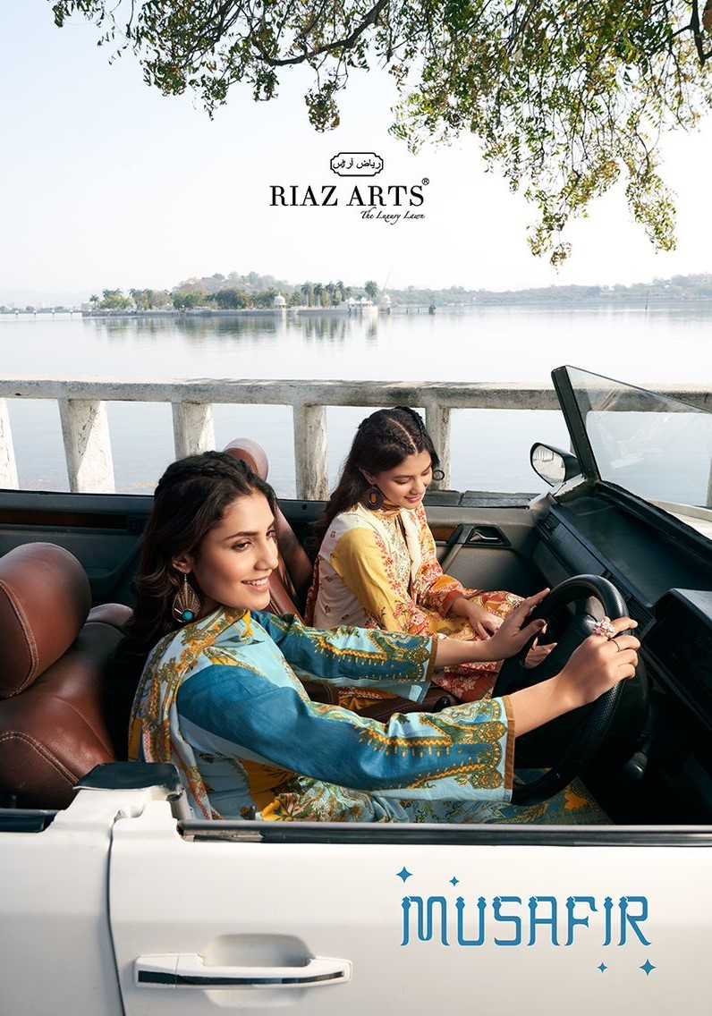 riaz artz musafir fancy karachi digital print pakistani dress material