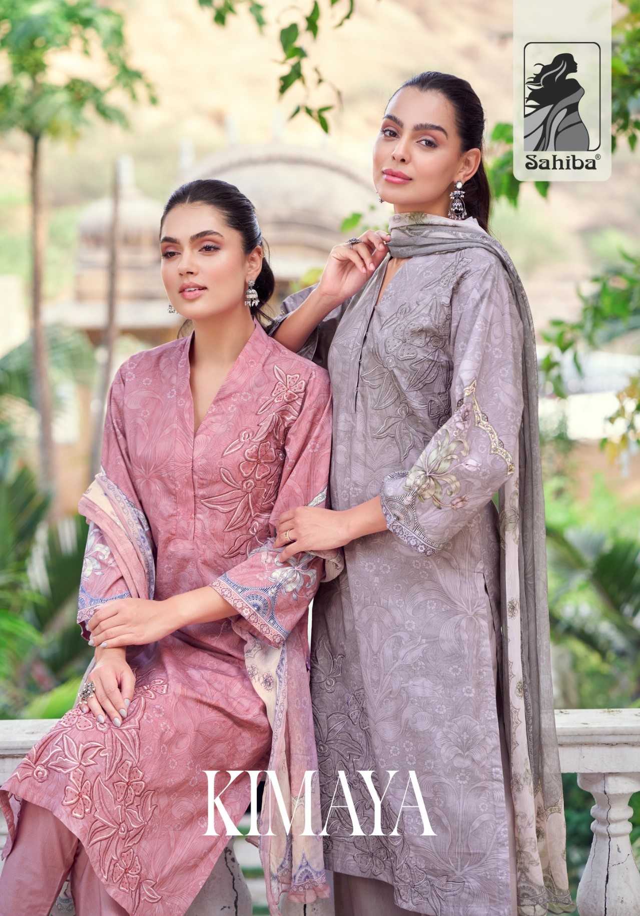 sahiba kimaya function wear cotton unstitch salwar kameez wholesaler 