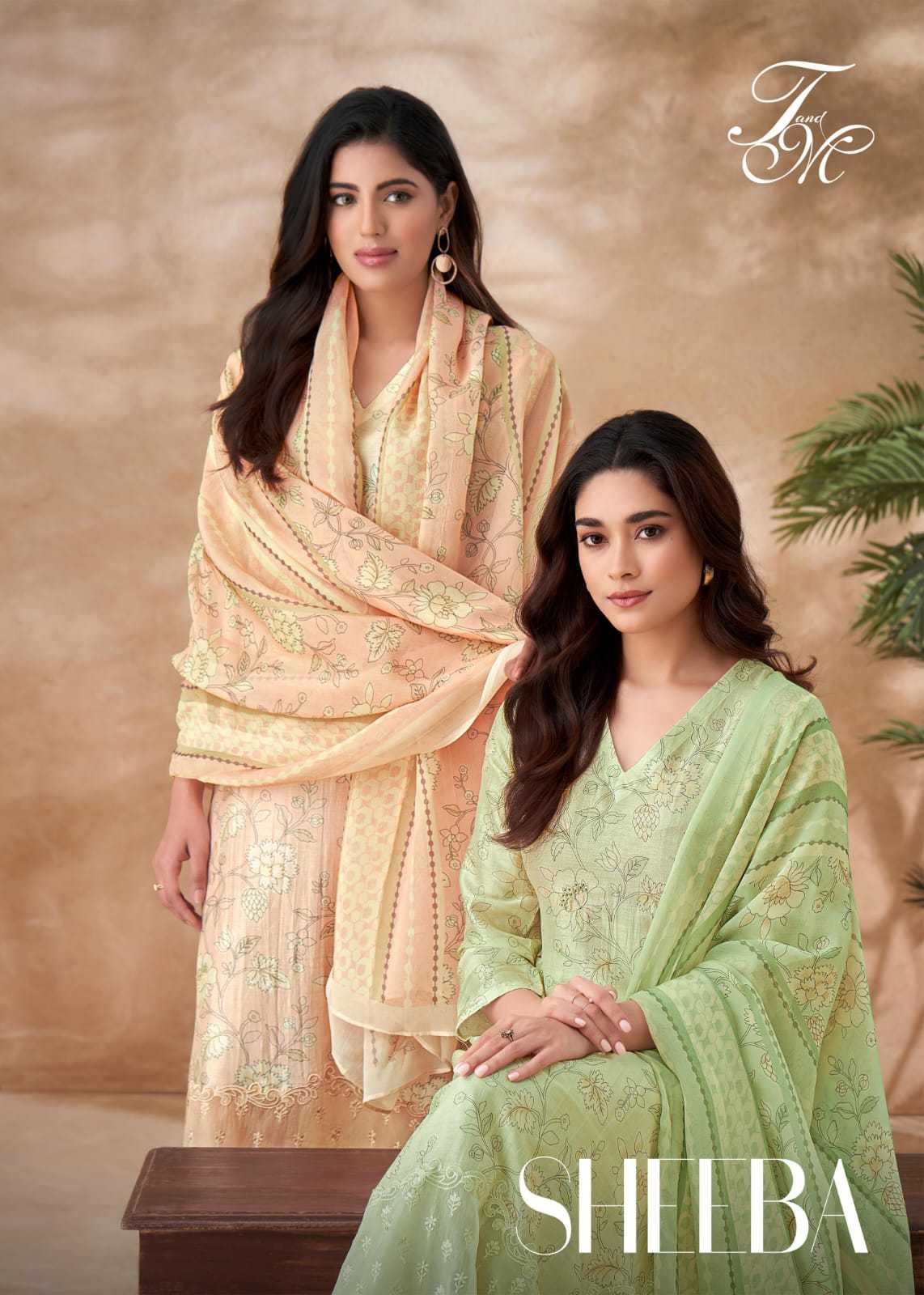 t & M designer sheeba festive wear unstitch salwar kameez 