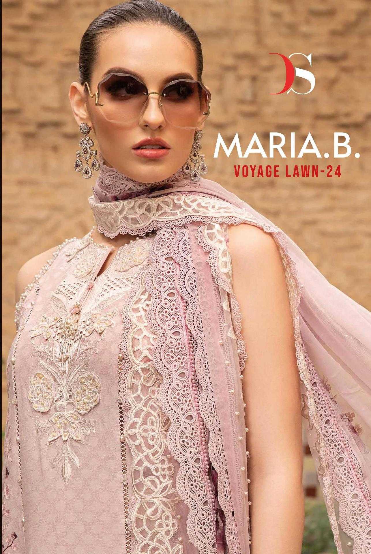 maria.b voyage lawn 24 by deepsy suits designer pure cotton stylish Pakistani salwar kameez