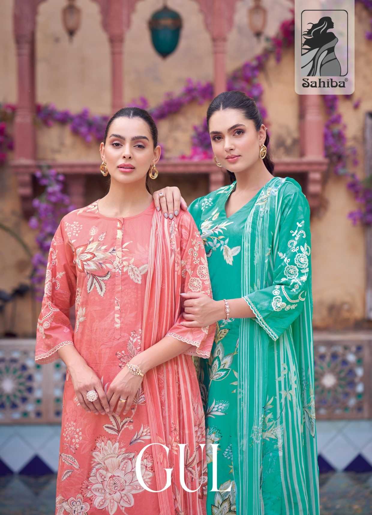 sahiba gul cotton lawn women salwar kameez design 