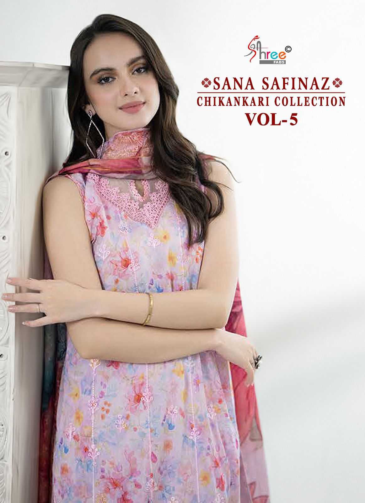 sana safinaz chikankari collection vol 5 by shree fabs simple pakistani salwar suit
