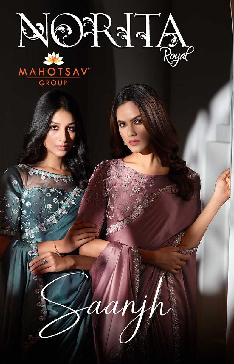 mahotsav norita 43900 series saanjh new saree design 2024 exports 