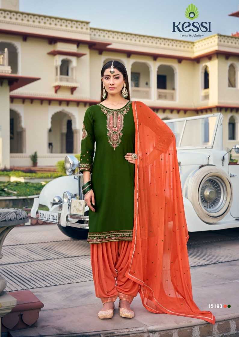 kessi patiala house vol 101 beautiful silk readymade cotton suits with patiyala