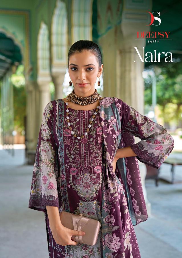 naira by deepsy suits embroidery cotton print pakistani suits