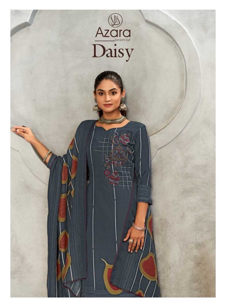 radhika azara daisy embroidery lawn designer print ladies suits