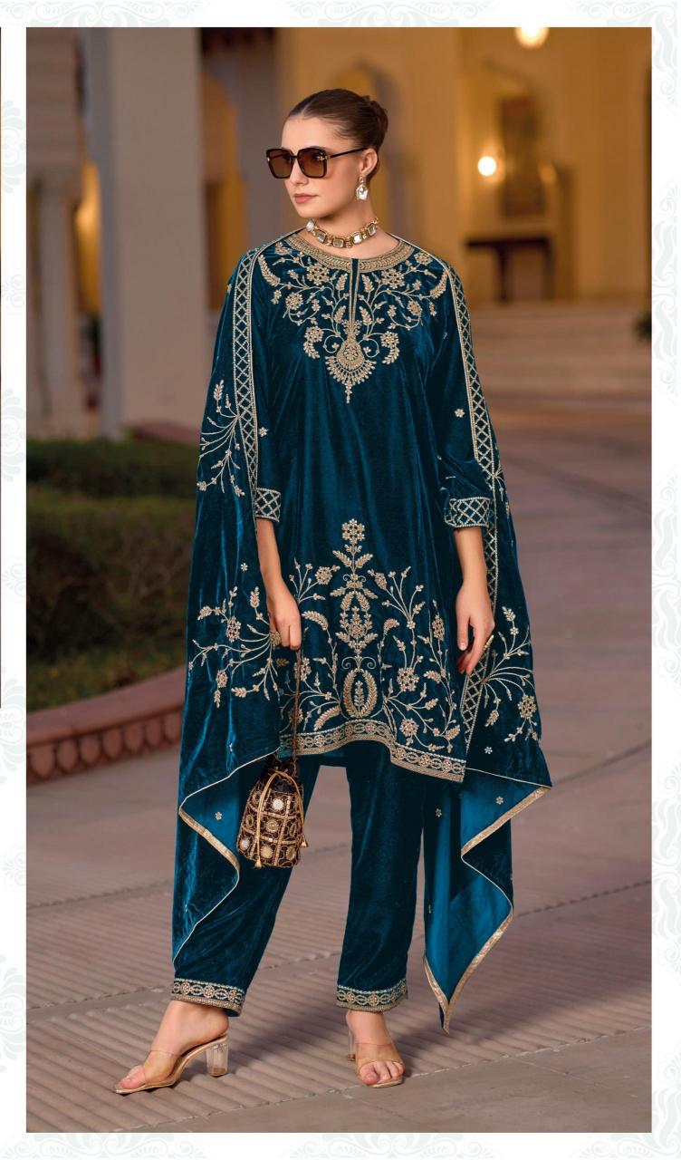 maria b velvet 24 by deepsy suits 32219 embroidery winter wear velvet suits