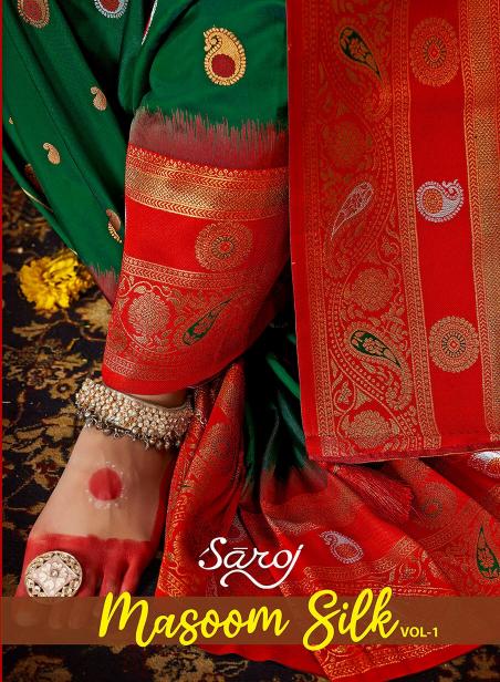 Saroj Masoom silk vol.1 50*600 silk saree 