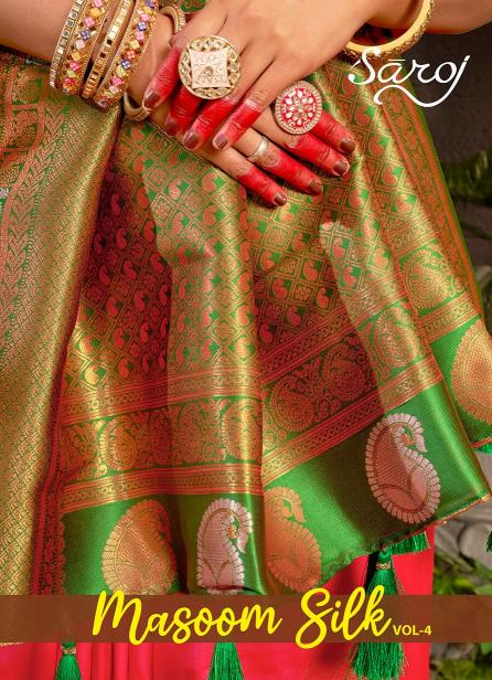 Saroj Masoom silk vol.4 50*600 silk saree 