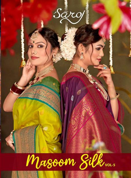 Saroj Masoom silk vol.5 50*600 silk saree 