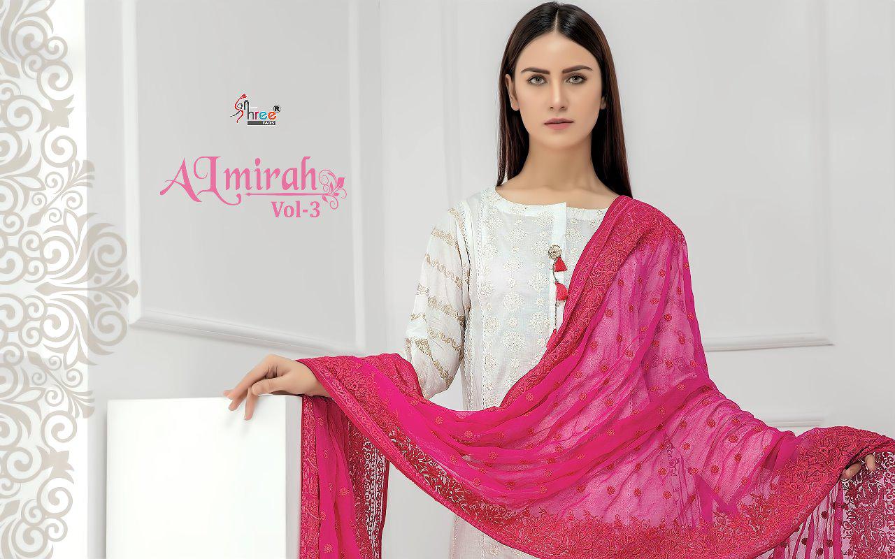 Almirah Vol 3 By Shree Fab Pure Cotton Casual Wear Salwar Kameez In Surat