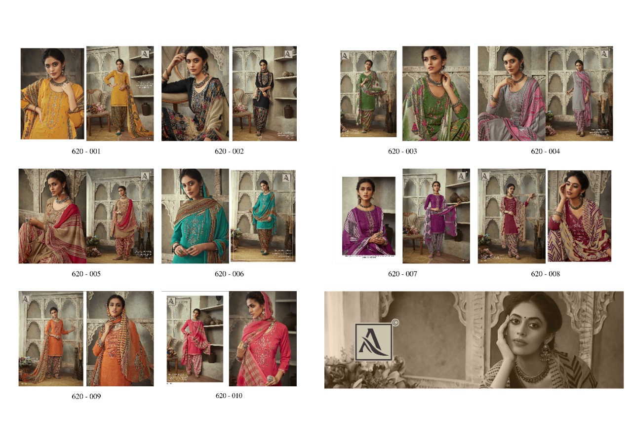 Alok Suits Sakhiya Vol 2 Rayon Print Work Patiyala Style Indian Branded ...