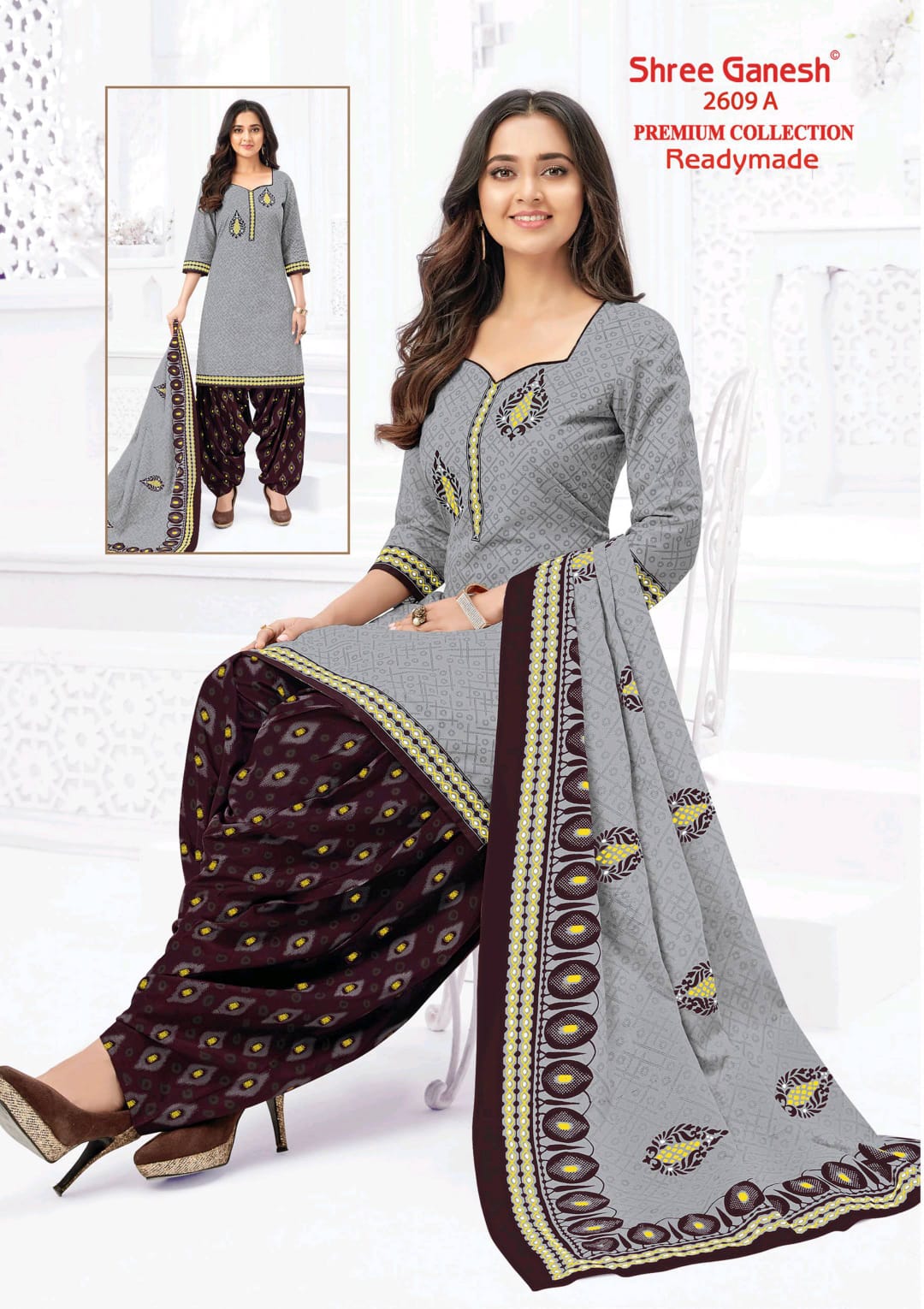 Shree Ganesh Hansika Kiyara Vol 7 Readymade Cotton Patiyala Special Suits