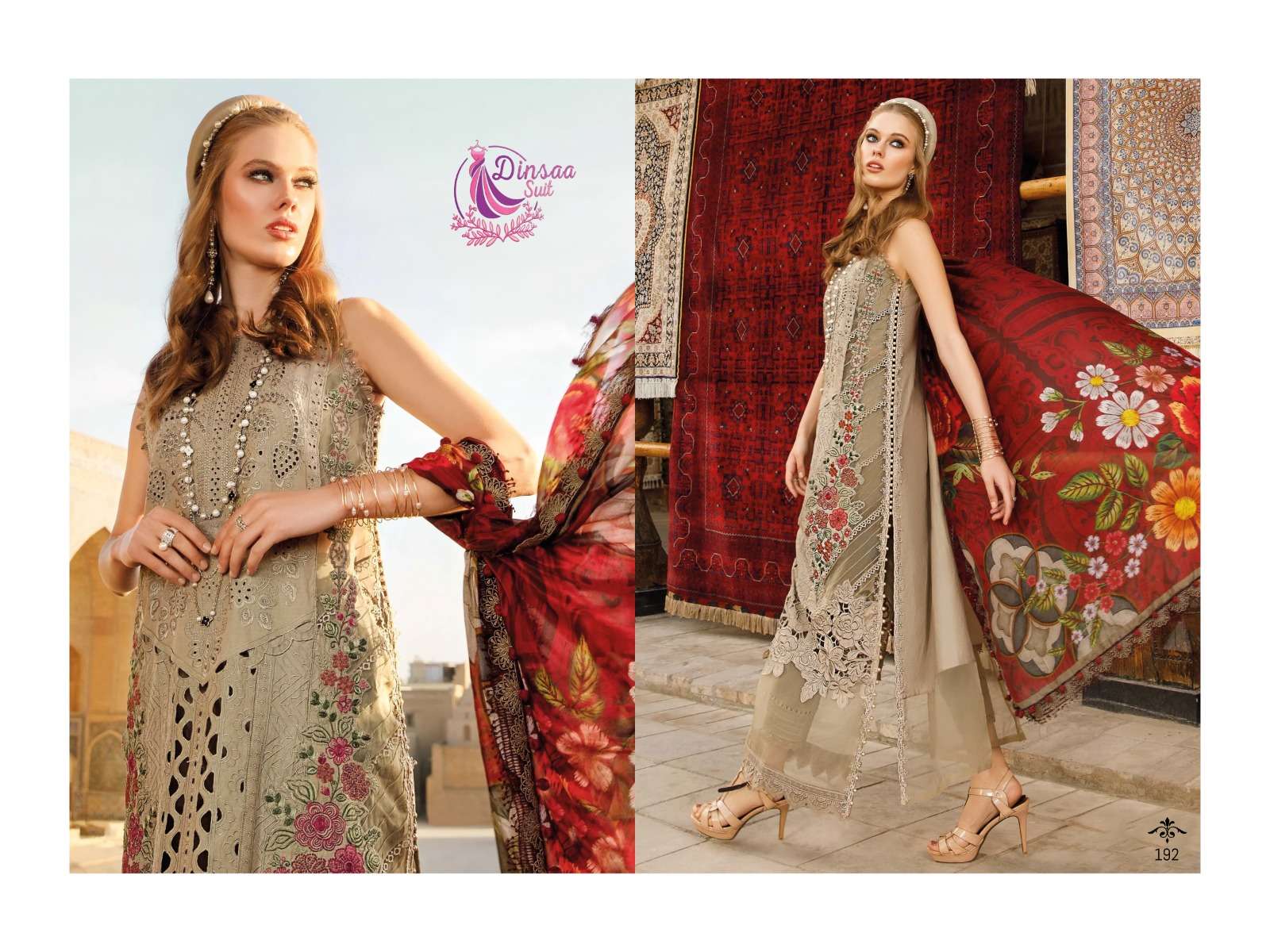 maria b summer collection vol 1 by dinsaa suit designer pakistani